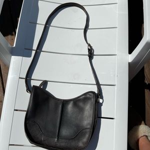 Frye Cara ~ smoke gray leather